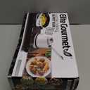 Elite Gourmet EDB-302BF Countertop Double Cast Iron Burner, 1500 Watts Electric Hot Plate, Temperature Controls, Power Indicator Lights, Easy to Clean, Black