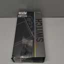 Orzly Carry Case Compatible with Nintendo Switch and New Switch OLED Console - Black Protective Hard Portable Travel Carry Case Shell Pouch with Pockets for Accessories and Games (6.2 inch Switch 1)