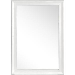 White Bathroom Mirror 24x36 Inch, Wood Framed Rectangle Mirrors for Wall with Tempered Glass,Shatter-Proof Mirror for Bathroom Living Room Office (36"L x 24"W)