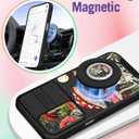 for Samsung Galaxy A25 5G Phone Case - [2in1] Women Cute Girls Phone Cover Skull Skeleton Cool Design Camera Cover Compatible with MagSafe Ring Holder Stand for Samsung A25 5G Cases 6.5