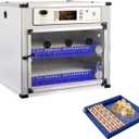 136 Eggs Incubator ，Automatic Incubator for Hatching Eggs, with Automatic Egg Turning and Temperature Humidity Control, Poultry Hatching Incubator for Chicken Duck Goose Quail Bird