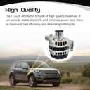 15768830 12V 300A Alternator Compatible with Cadillac Escalade, Chevy Suburban Tahoe, Rainier Ascender, Hummer H2, Saab 9-7X 2000 2001 2002 2003 2004 2005 2006 Replace# 18000002