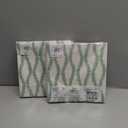 IHR Ideal Home Range Party Napkins Disposable 3-Ply Paper Lunch Napkin Pack, 6.5" x 6.5", Leaf And Stem (Green), 20-County 2 Pack