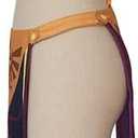 VEECOOCOS Princess Costume Women's Sexy Lingerie Outfit Set Halloween Costume Dress (Orange, XS)