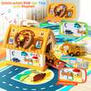 Toys for 1-2 Year Old Gifts, Montessori Toddlers Toys with Sound & Lights, 8 in 1 Multi-Functional House Toy for Boys Girls, Early Educational Learning Toy for First Birthday