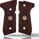 for Beretta 92 & M9 Series Custom Wood Pistol Grips, Accessories Compatible with 92FS, 92F, 92A1, M9A1, 96, Centurion, Elite Models