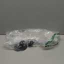 AddGrace Industrial Pipe Garment Rack Iron Wall Mounted Right Angle Corner Clothing Rack with Screws DIY Home Storage Display (Black) 18.1"