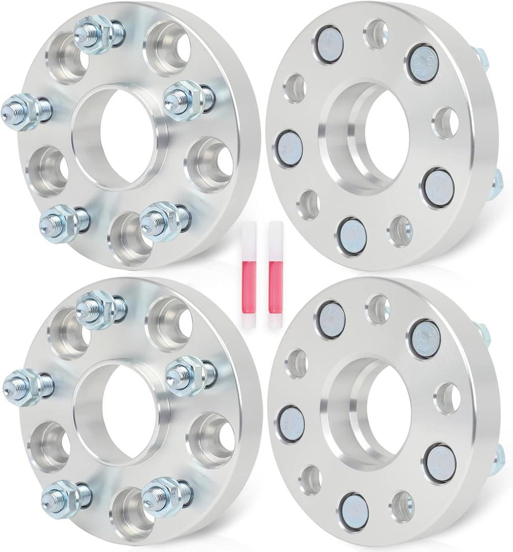 ECCPP 4 PCS 5x4.5 Wheel Spacers Hub Centric 1" 5 Lug for 1995-2022 for Toyota for Avalon 1995-2022 for Toyota for Camry 1998-2020 for Toyota for Sienna