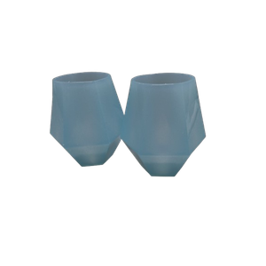 Wine2Go Diamond Silicone Wine Glasses 9oz