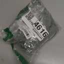 JoraLion 14x36 inch Scalloped Lumbar Pillow Cover, Green Ruffle Throw Pillow Cover Solid Pure Cotton Decor Couch Farmhouse Soft Cushion Case for Couch Sofa Bed Living Room