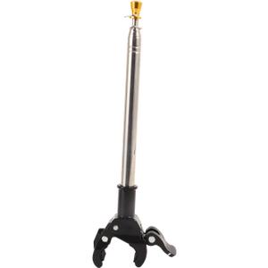 Adjustable Bike Bicycle Motorcycle Flag Pole Mount: Universal Stainless Steel Flagpole Bracket Hitch Rack - Flagpole Holder for Harley, Dirt Bike, Bicycle Accessories 63in Retractable Poles Stand