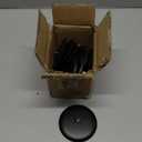 Homemory Fall Candle Holders for Pillar Candles Set of 5, Christmas Decorative Metal Candle Stands Pillar Holder Decor (Black)