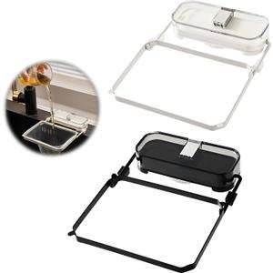 2 Pack Suction Cup Sink Strainer with Net, Suction Cup Sink Strainer Mesh Bags, Sink Strainer Basket for Food Waste Suction Cup, Suction Cup Sink Strainer With Mesh Bag Drainer Basket, 200 Pack Net