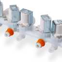 AJU73213301 Washer Water Inlet Valve OEM- Upgraded Design | Fits Kenmore/LG WT7200CW, WT5001c*, WT1201CW & More | AJU75152601 Replaces 5221EA1008F, AP5668417, AP6308239