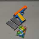 Toy Gun - Soft Dart Blaster with 20 Soft Darts and 2 Dart Holders  Slide Action with Safety Orange  Roleplay Accessory for Kids Age 6+