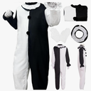 Clown Costume Cosplay Clown Outfit Movie NOT Head Cover Adult Halloween