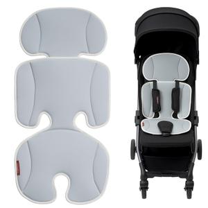 Momcozy Stroller Cooling Pad | Detachable 2-Piece Cooling Cushion | Universal Soft Cooler Pad, Breathable & Adjustable Car Seat Liner | Fits Strollers, Car Seat, Swing, High Chair, Bassinet