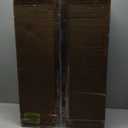 2 Pack Stainless Steel Litter Box, XL Enclosed Cat Litter Boxes, Metal Litter Pan with High Sides Odor Free Non Sticky Easy Cleaning, Black