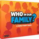 Viral Studios Who in Our Family?  Hilarious Family Party Game | Trivia, Most Likely to & Head-to-Head Challenges | Fun Family Game Night Card Game for Kids, Teens & Adults