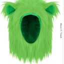Adult Lions Hat for Women Cosplay Costume Accessory for Halloween Party Funny Novelty Headwear for Christmas (Green)