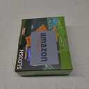 SLOOSH Inflatable Pool Floats Raft,Floating Lounge for Adults,64x32 inch Swimming Mat Pool Mattress with Headrest,2 Pieces Float Air Mat for Summer Water Beach Fun (Dark Blue,Orange)