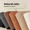 Cotton Mid Calf Crew Socks For Unisex,Soft Breathable Dress Socks For Business, Trouser, Casual 6 Pairs(White 7-11) (White)