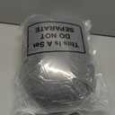 Sintuff Recliner Leg Rest Cushion Sofa Footrest Pillow with Cover Half Moon Bolster Pillow Under Knee Pillow for Sleeping On Back Alleviating Pain, 19.7 x 8 x 3.5 Inch (Dark Gray)