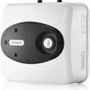 8 Gallon Electric Tank Water Heater, 120V 1500W Under Sink Instant Hot Tank Water Heater for RV, Camper, Kitchen, Food Truck, Wall or Floor Mounted, Black