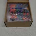 Foilswirl 24 Set Halloween Ceramic to Paint DIY Ghost Tombstone Bat Pumpkin Haunted House Crafts Painting Kit Unpainted Crafts with Brush Bag for Halloween Party Favor Gifts Boo Basket Stuffers