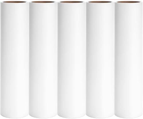 10 inch Mega Lint Roller Refills for Evercare Layers Smart Design Large Floor Lint Rollers Extreme Stick 10'' Wide Sticky Roller Refills 60 Sheets per Roll 4 Pack Total 300 Sheets