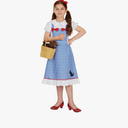 fun shack Dorothy Costume for Girls, Wizard of Oz Costumes for Kids, Girls Halloween Costume, Halloween Costume for Kids, Size XL