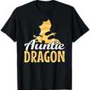 Auntie Dragon Lover T-Shirt, S