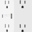 Belkin 6-Outlet Surge Protector Power Strip, ETL-listed, Wall-Mountable w/ 6 AC Outlets, Overvoltage Protection, LED Indicator, USB-C & USB-A Ports w/ USB-C PD Fast Charge - 1,680 Joules of Protection