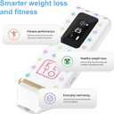 Professional Ketosis Meter, Portable Rechargeable Ketone Breath Analyzer & Monitoring High Precision Ketone Monitors Breath Analyzer Ketosis Tester for Testing Ketosis