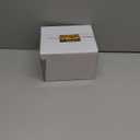 BESTTEN 50 Pack 1 Gang Screwless Decorator Wall Plate, USWP6 Gloss Snow White, Decorative Outlet Cover, Decor Light Switch Face Plate, H4.69 x W2.91