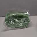 UUJOLY Plastic Portable Shower Caddy Basket Bucket, Cleaning Shower Basket with Handle Compartments Storage Basket Organizer for Bathroom Kitchen College Dorm Sink, Green