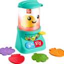 Fisher-Price Laugh & Learn Baby & Toddler Toy Counting & Colors Smoothie Maker Pretend Blender with Music & Lights for Ages 9+ Months