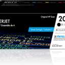 HP 201A Black, Cyan, Magenta, Yellow Toner Cartridges (4-pack) | Works with HP Color LaserJet Pro M252, HP Color LaserJet Pro MFP M277 Series | CF400AQ1