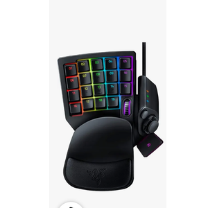 Razer Tartarus V2 Gaming Keypad: Mecha Membrane Key Switches  One Handed Keyboard  32 Programmable Keys  Customizable Chroma RGB Lighting  Programmable Macros  Snap Tap  Black