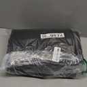 62-Inch Garment Bags Covers, Hanging Clothes Bag, Suit Cover Bags with Clear Window for Hanging Closet Clothes Storage and Travel (Black)