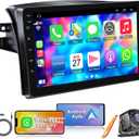 Car Raido for Toyota Sienna 2004-2010, Android 13 4G+64G Sienna Stereo Support Wireless Carplay& Android Auto/Bluetooth/Voice Control/GPS/Back-up Camera/SWC/FM Radio/IPS Touch Split Screen