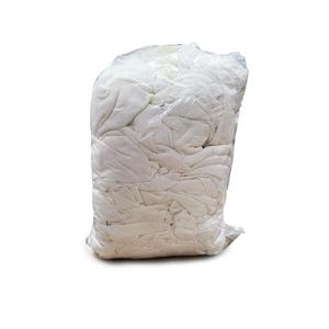 A99300 Select Quality Cleaning T-Shirt Cloth Rags, Lint Free, White, 3 lb Bag
