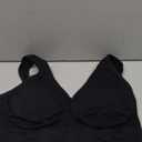 Floatley Cozy Bra Comfort Wirefree Full Coverage Seamless Bra with Embedded Pad for Women (Large, Black)