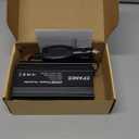 400W Power Inverter 12V DC to 110V AC, Car Charger Plug in Adapter Outlet with PD 65W USB-C&QC 18W Port, Portable Power Converters for Laptop Vehicles Camping Road Trip Essentials Adults-Black