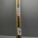 Extra Long Tension Curtain Rod No Drill by EZFurni, 82123 Inch Heavy Duty Tension Rod with Lock-In Stability, Spring-Loaded Non-Slip Secure Hold for Shower, Window, Patio, 1.26" Diameter, Black