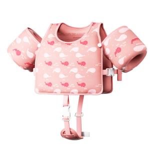 Toddler Swim Vest, Toddler Floaties Fit 20-66LBS, Swim Vest for Toddlers Learning to Swim, Puddle Kids Jumper with Adjustable Strap, Swim Jacket Arm Floaties for Baby Boys Girls 1-7 Years Old