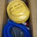 Fitvids Anti-Burst and Slip Resistant Exercise Yoga Fitness Birthing Ball with Quick Pump, 2,000-Pound Capacity, Multiple Colors and Sizes (Gray) 65CM