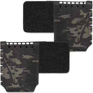 ACETAC Flex Expander Wing Pouch for Chest Rig, Compatible with Spiritus Systems Micro MK4/MK5 Haley Strategic D3CR Placard (MultiCam Black)