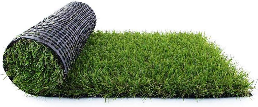 Artificial Grass Turf Outdoor, 3FT x 10FT (30 Square Feet) 1.38" Thick Fake Realistic Pet Grass Rug Synthetic Lawn Carpet, Astroturf Faux Indoor Landscape for Patio, Garden, Yard, Balcony