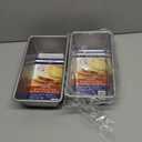 2 USA Pan Bakeware Seamless Nonstick Standard Bread Loaf Pan, 8 x 4.5 x 2.75